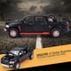 thumbnail image 3 of Vogacara 2 uds juguete de modelo de coche de aleación-pintura de protección del medio ambiente mano de obra Pickup sonido Ram aleación de Type2 NO2, 3 of 6