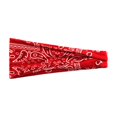 thumbnail image 2 of UJNDER Womens Yoga Sweat Reducing Stretchy Elastic Headband Comfortable Sports Hair Band Daily Wear Soft Headbands for Women,Red,One Size, 2 of 3