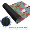 thumbnail image 6 of Washable Mouse Pad,Fall Maple Leaves Pumpkins Sunflower Rectangle Mouse Mat Waterproof Mouse Pad Non Slip Rubber Mousepad Gaming for Gaming Gift (31.5x11.8in), 6 of 7