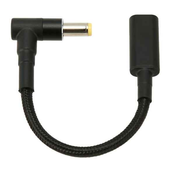 USB C To DC Adapter, Corrosion Resistance Laptop Charging Cord Adapter Portable Fast Heat Dissipation For Laptops