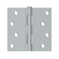 thumbnail image 1 of Deltana S44U26D-R 4 x 4 in. Square Hinge, Brushed Chrome, 1 of 1