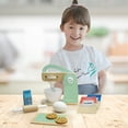 thumbnail image 5 of Little Chef Frankfurt Wooden Kitchen Stand Mixer & Bakery Playset, 5 of 8