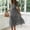 *Black, variant on ClodeEU Women's Square Neck Short Sleeve Floral Print Midi Dress,Casual Trendy Tiered Sundress Black,Women's Plus L
