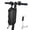 Black-3L, variant on 3L Electric Scooter Bag, EVA Hard Shell Waterproof Handlebar Pouch, Front Hanging Organizer for Phone, Charger, Tools, E-Bike Accessories
