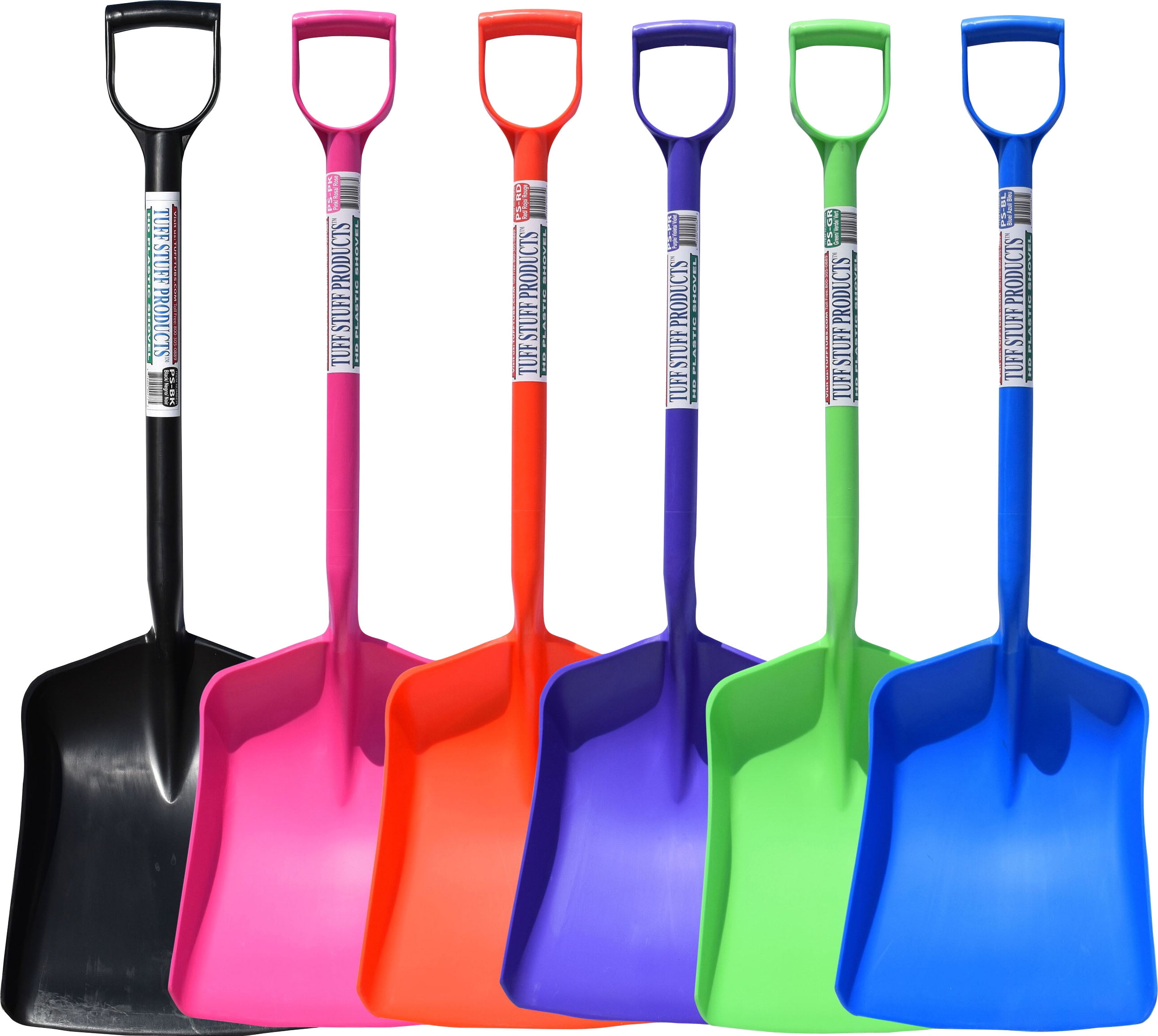 Tuff Stuff Products IncHd Plastic Shovel Assortment Assorted 36 Inch
