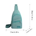thumbnail image 3 of MUSOIE Sling Bag for Women Small Crossbody Bags for Women Nylon Waterproof Travel Backpack, 3 of 3