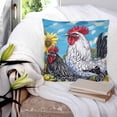 thumbnail image 4 of Retro Rooster Decorative Pillowcase 26''x26'', Blue Farmhouse Animals Flowers Throw Pillow Covers Soft Cushion Case for Couch Sofa Bedroom Living Room, Pillowcase Boho Decor, 4 of 8