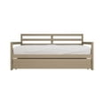 thumbnail image 5 of Castle Place Classic Twin Size Wooden Daybed with Trundle, Antique Grey, 5 of 10