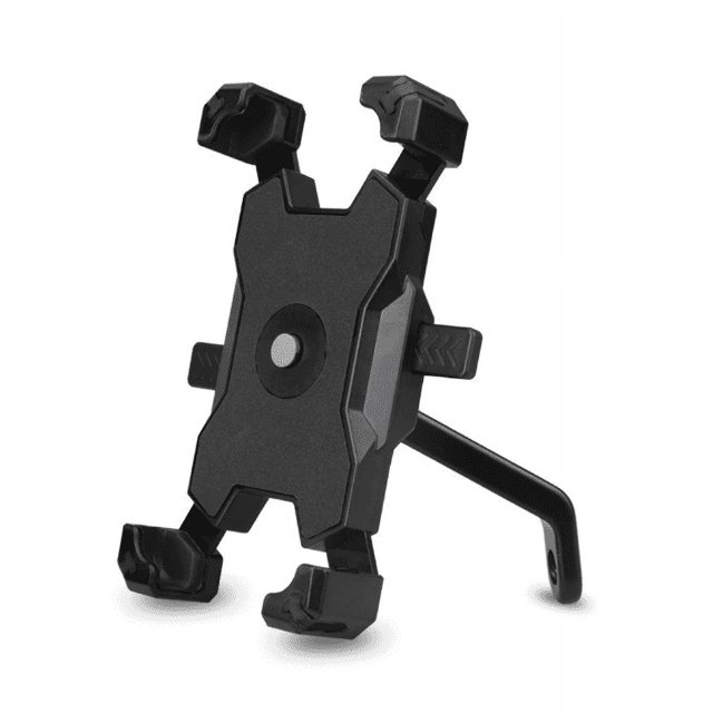 Soporte para teléfono de bicicleta ZHAOCHENG con espejo retrovisor giratorio de 360° para teléfono inteligente de 5,7 a 7,8 pulgadas