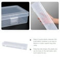 thumbnail image 2 of Uonlytech Plastic Tool Storage Box Transparent Organizer with Hanging Hole for Workshop and Home Use, 2 of 8
