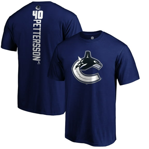 Men's Elias Pettersson Royal Vancouver Canucks Playmaker T-Shirt