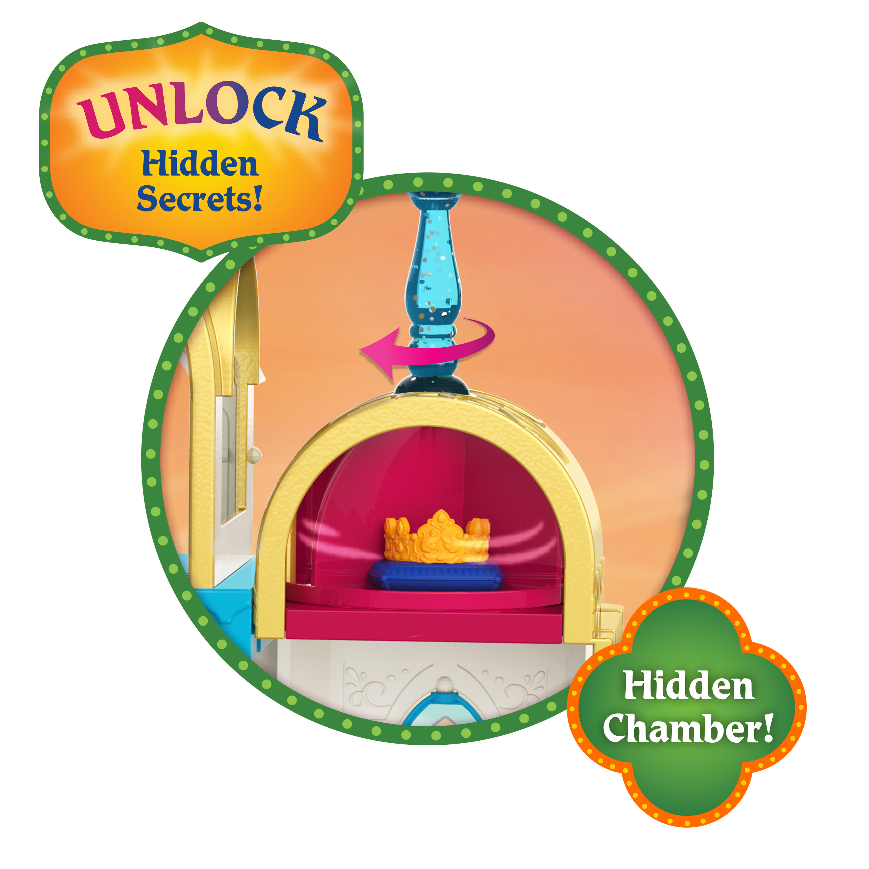 Disney Junior Royal Adventures Palace Playset, Officially Licensed Kids Toys for Ages 3 Up, Gifts and Presents - image 5 of 8