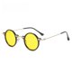 thumbnail image 5 of Gafas de sol de estilo punk con montura pequeña, gafas redondas personalizadas para hombres y mujeres, 5 of 6
