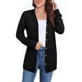 thumbnail image 2 of Shine Up Womens Lightweight Cardigan Button Down Long Sleeve Tops Casual Open Front Cardigans, 2 of 7