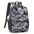 thumbnail image 4 of 17 Inch Lightweight Backpack,PVC Waterproof Oxford Fabric, Ergonomically Designed, with Large Capacity, Camouflage Print, 4 of 5