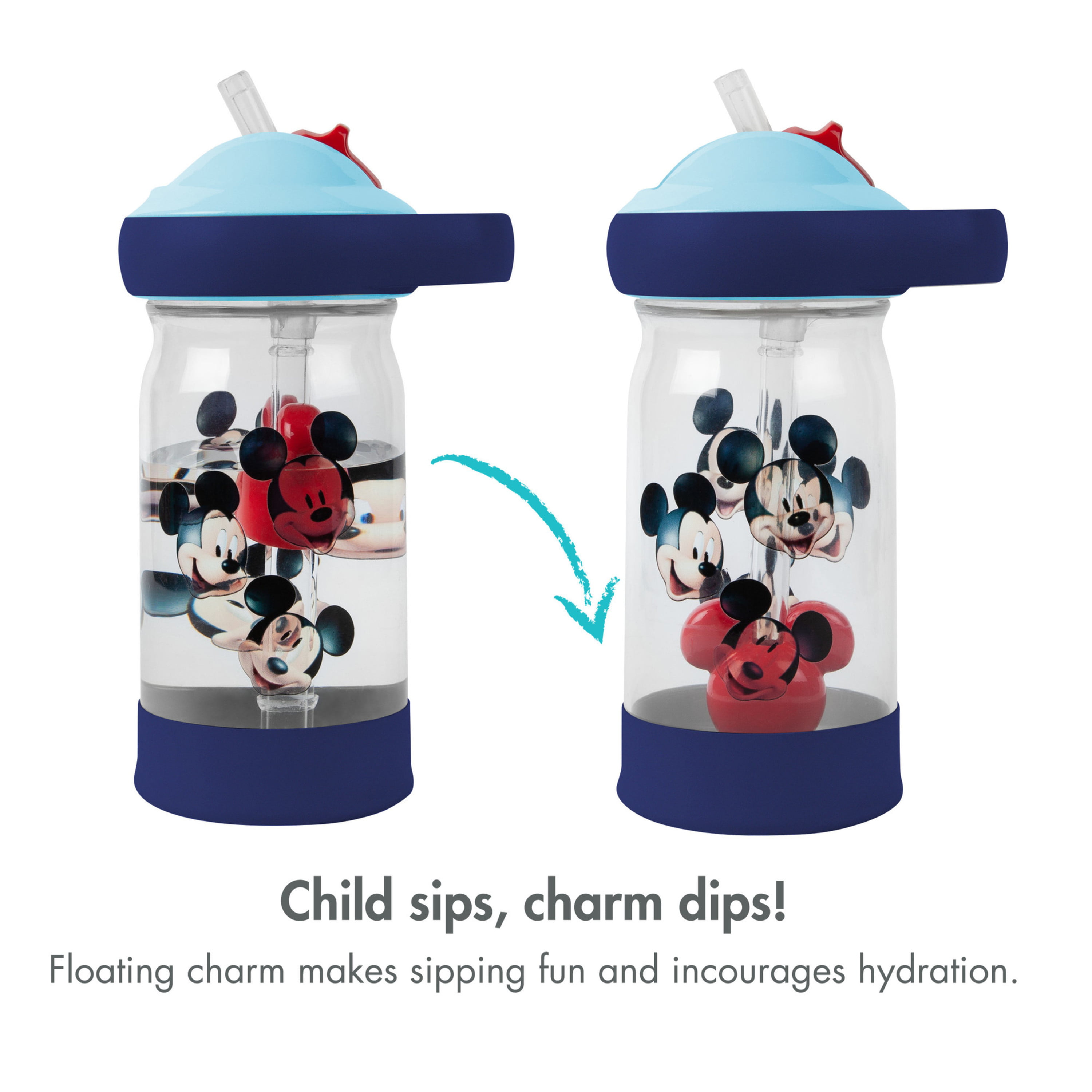 The First Years Bluey Sip & See Toddler Water Bottle - Includes Floating  Charm - Toddler Cups with Straw - 12 Oz - Ages 24 Months and Up - Yahoo  Shopping