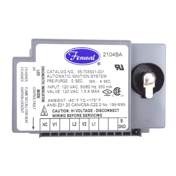 35-705501-001 Ignition Module | Exact Fit Replacement for Fenwal 35-705501-001 | Sharptek Supply OEM