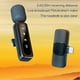 thumbnail image 5 of Wireless Lavalier Microphone Dual System for Iphone Camera Live Streaming Interviews Plug Play Crystal Clear Audio, 5 of 5