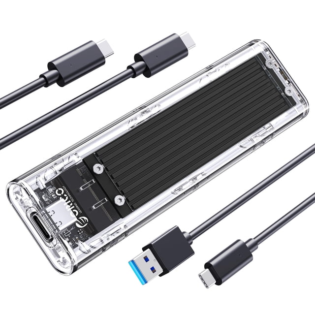 Carcasa SSD ORICO M.2 NVMe USB 3.2 Gen 2 (10 Gbps) negra