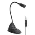 thumbnail image 2 of Omnidirectional Microphone,ABS Black Omnidirectional Directivity Wired Microphone Computer Microphone Elevate Your Experience, 2 of 9