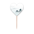 thumbnail image 1 of Landscape Color Chinese Style Watercolor Toothpick Flags Heart Lable Cupcake Picks, 1 of 3