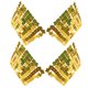 thumbnail image 3 of KAKOWELY 4 fondos de pared brillantes con lentejuelas brillantes - Paneles decorativos de 11,79 x 11,79 pulgadas para fiestas, bodas, cumpleaños y aniversarios, 3 of 3