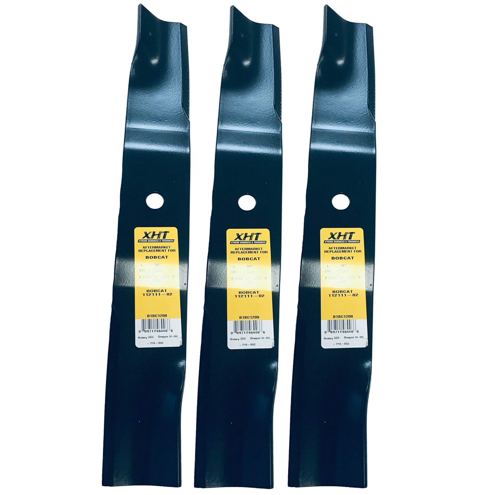 A&I XHT NonNotched 11211102 Mower Blade (Set of 3) B1BC1208,3
