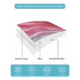 thumbnail image 5 of Quilts Full Size Bedding Set, Red Ombre Coastal Lightweight Quilted Comforter, Summer Nautical Beach Ocean Seaside Soft Reversible Bedspread Coverlet with Pillow Covers for All Season, 78" x 90", 5 of 7