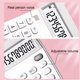 thumbnail image 5 of Calculadora de 12 dígitos con sensación de teclado mecánico simulado, fuente de alimentación dual solar y de batería, calculadora de oficina, calculadora de escritorio portátil con almohadilla antide, 5 of 6