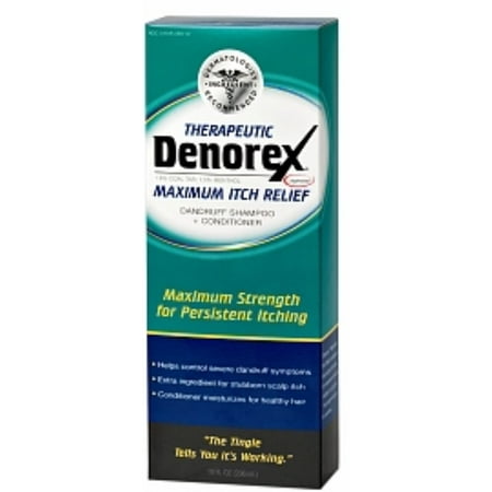 Denorex thérapeutique Shampooing + revitalisant, Maximum Itch Relief 10 oz (Pack de 4)