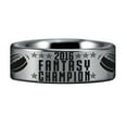 thumbnail image 6 of Tungsten Fantasy Football Championship Ring (8mm), 6 of 7