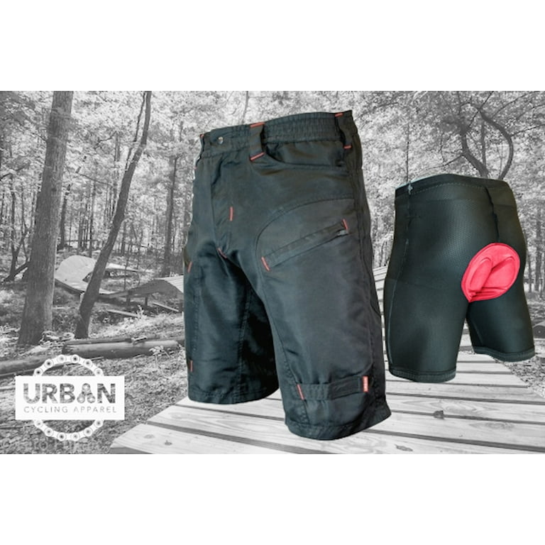 Youth Single Tracker, Kids Mountain Bike Shorts with Padded Underliner -  Urban Cycling Apparel