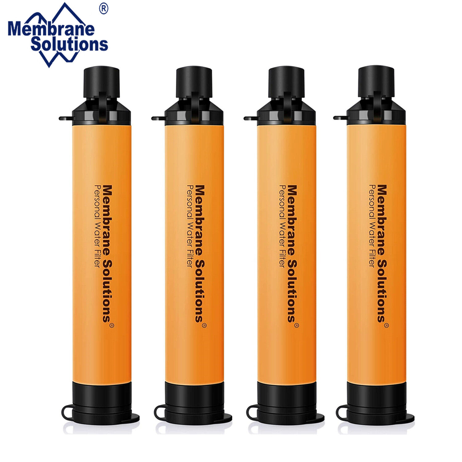 Membrane Solutions Personal Water Filter Straw, Portable Water Purifier