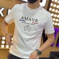 thumbnail image 5 of Camisetas para hombre, ropa, camiseta para hombre, camiseta con el alfabeto blanco, Kpop, ropa de calle de alta calidad, moda al por mayor, vintage, hip hop, gimnasio, elegante, 5 of 5