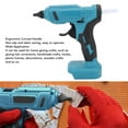 thumbnail image 4 of Hot Glue , Ergonomic Curved Handle Rapid Heating Built In Trigger Pushers Hot Melt  Compact High Li Battery Compatibility Lightweight  for Tiles, 4 of 7