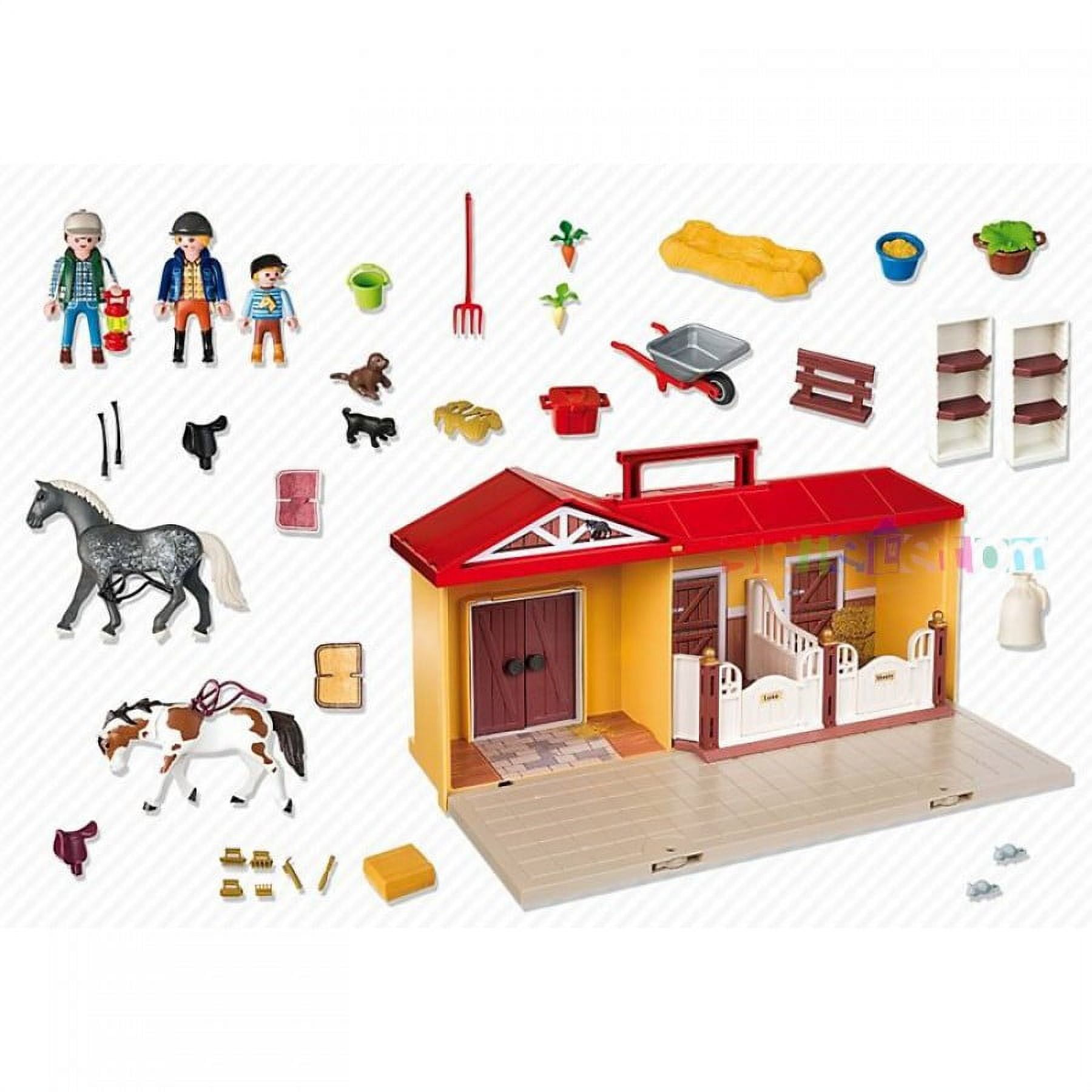Playmobil Country #5671 Take Along Horse Stable Equestrian Country