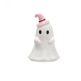 thumbnail image 2 of Lypsnake 3 Pack Pastel Ghost Resin Figurines, Kawaii Halloween Ghost Statue Set with Pink Pumpkin, Witch Hat & Candy Sprinkles, Sweet Spooky Tabletop Tiered Tray Home Decor, 2 of 9