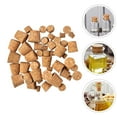 thumbnail image 2 of 100 Pcs Bouchon Rond Naturel pour Conserver le Goût avec Bouchon en Liège en Forme de Cône, 2 of 8