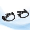thumbnail image 4 of Reemplazo De Molde De Oreja De Gel De Sílice Negro Suave Y Cómodo Para La Mayoría De Los Kits De Audio De Tubo De Bobina Grandes, 4 of 7