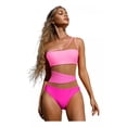 thumbnail image 1 of Traje De Baño De Una Pieza Bikini De Un Hombro Para Mujer, 1 of 6