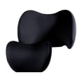 thumbnail image 2 of KQJQS Ergonomic Car Seat Lumbar Support and Headrest Pillow Set - Memory Foam Back Cushion and Neck Pillow for Car - Car Seat Headrest and Lumbar Cushion Kit, 2 of 7
