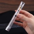 thumbnail image 2 of Majohn V1 Vacuum Filling Fountain Pen Extra Fine Nib, Transparent Acrylic Demonstration Writing Gift Pen with Box (Silver Clip), 2 of 13