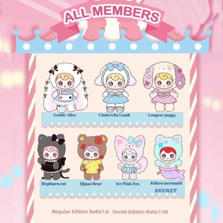 Sunycoco Sweet Rebel Series Blind Box Action Figures Mystery Box