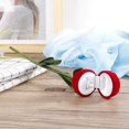 thumbnail image 2 of ZOUSSIQI Beautiful Wedding Ring Box, Exquisite Rose Flower Wedding Ring Box, Durable Earrings Box, for Necklace Storing Earring CA919-10125, 2 of 9
