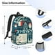 thumbnail image 5 of Easygdp France and Paris Mochila Ligera de 15 Pulgadas para Estudiantes, Mochila Cómoda para la Escuela y Viajes, Correas Ajustables, 5 of 6