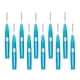 thumbnail image 3 of 10 cepillos Limpiador de puentes Colcomx juego de 10 piezas azul Cepillo Interdental Portátil, 3 of 8