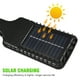 thumbnail image 4 of Sensor de movimiento de luces solares exteriores | LED impermeable IP65 | 3 modos, mando a distancia, recargable, ultrabrillante, 2200mAh, PVC, negro | Valla de seguridad en muro Jardín patio, 4 of 9