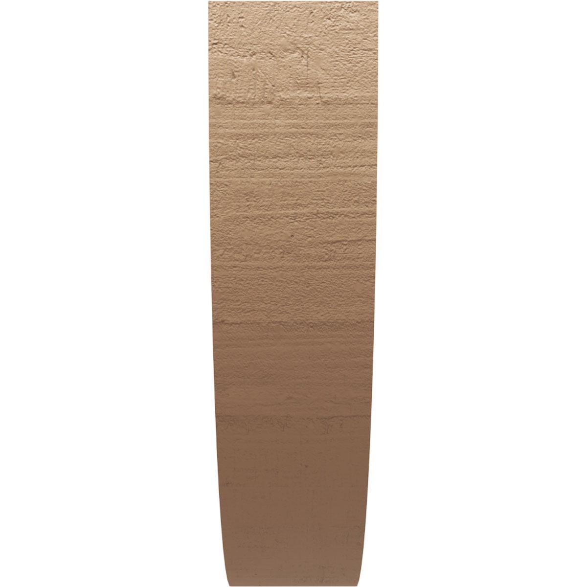 4"W x 16"D x 16"H Thin Durham Rough Cedar Woodgrain TimberThane Corbel, Primed Tan