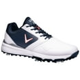 thumbnail image 1 of Callaway 2022 Mens CHEV LS Golf Shoes WHITE/NAVY/RED - UK6, 1 of 3