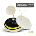 thumbnail image 4 of Kit 12 Pz De Pulir Para Taladro Esponjas Adaptador 115mm, 4 of 5